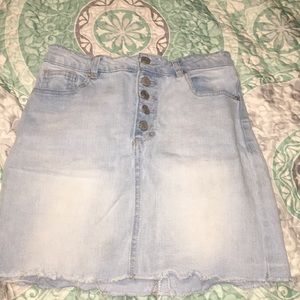 Jean skirt